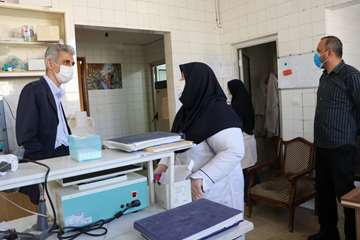 سفر یک روزه رئیس دانشگاه علوم پزشکی استان سمنان به شهرستان دامغان 